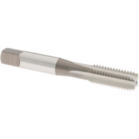 OSG Straight Flute Tap: M10x1.50 Metric Coarse, 4 Flutes, Bottoming, 6H Class of Fit, High Speed Steel, Bright/Uncoated 1-1/4" Thread Length, 2-15/16" OAL, Right Hand Thread, D6, Series 101M 1971700 - 65136103