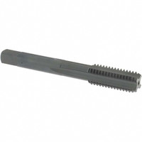 OSG Straight Flute Tap: M12x1.75 Metric Coarse, 4 Flutes, Bottoming, 6H Class of Fit, High Speed Steel, Nitride/Oxide Coated 1-21/32" Thread Length, 3-3/8" OAL, Right Hand Thread, D6, Series 141C 1608807 - 64161870