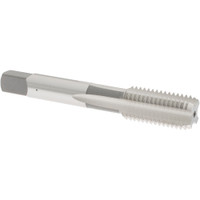 OSG Straight Flute Tap: M16x2.00 Metric Coarse, 4 Flutes, Bottoming, 6H Class of Fit, High Speed Steel, Bright/Uncoated 1-13/16" Thread Length, 3-13/16" OAL, Right Hand Thread, D7, Series 101M 1975900 - 65136137