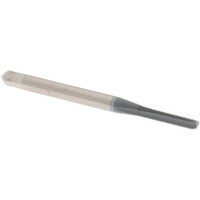 OSG Straight Flute Tap: M2.5x0.45 Metric Coarse, 3 Flutes, Bottoming, 6H Class of Fit, High Speed Steel 1/2" Thread Length, 1-13/16" OAL, Right Hand Thread, D3, Series 101M 1972302 - 65136517