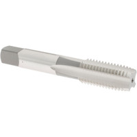 OSG Straight Flute Tap: M20x2.50 Metric Coarse, 4 Flutes, Plug, 6H Class of Fit, High Speed Steel, Bright/Uncoated 2" Thread Length, 4-15/32" OAL, Right Hand Thread, D7, Series 101M 1977000 - 65135170