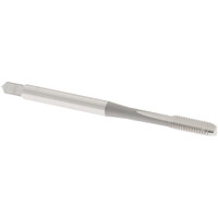 OSG Straight Flute Tap: M3.5x0.60 Metric Coarse, 3 Flutes, Bottoming, 6H Class of Fit, High Speed Steel, Bright/Uncoated 11/16" Thread Length, 2" OAL, Right Hand Thread, D4, Series 101M 1972600 - 65136038