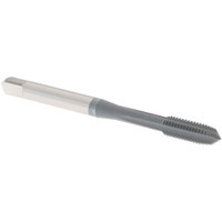 OSG Straight Flute Tap: M5x0.80 Metric Coarse, 4 Flutes, Plug, 6H Class of Fit, High Speed Steel 7/8" Thread Length, 2-3/8" OAL, Right Hand Thread, D4, Series 101M 1970702 - 65135568