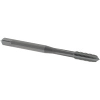 OSG Straight Flute Tap: M5x0.80 Metric Coarse, 4 Flutes, Plug, 6H Class of Fit, High Speed Steel, Oxide Coated 7/8" Thread Length, 2-3/8" OAL, Right Hand Thread, D4, Series 141 1970701 - 68582097