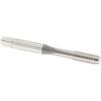 OSG Straight Flute Tap: M6x1.00 Metric Coarse, 4 Flutes, Bottoming, 6H Class of Fit, High Speed Steel, Bright/Uncoated 1" Thread Length, 2-1/2" OAL, Right Hand Thread, D5, Series 101M 1971100 - 65136079