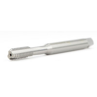 OSG Straight Flute Tap: M6x1.00 Metric Coarse, 4 Flutes, Bottoming, 6H Class of Fit, Solid Carbide, Bright/Uncoated 1" Thread Length, 2-1/2" OAL, Right Hand Thread, D5, Series 10061 1006101500 - 70838578