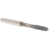 OSG Straight Flute Tap: M6x1.00 Metric Coarse, 4 Flutes, Plug, 6H Class of Fit, High Speed Steel 1" Thread Length, 2-1/2" OAL, Right Hand Thread, D5, Series 101M 1971002 - 65135576