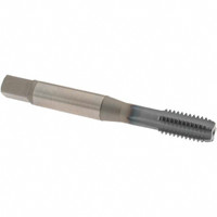 OSG Straight Flute Tap: M8x1.25 Metric Coarse, 5 Flutes, Modified Bottoming, 6H Class of Fit, Powdered Metal, TiCN Coated 1-1/8" Thread Length, 2-23/32" OAL, Right Hand Thread, D5, Series 11051 1105100508 - 08628174