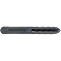 OSG Straight Flute Tap: M9x1.25 Metric Coarse, 4 Flutes, Plug, 2B Class of Fit, High Speed Steel, Bright/Uncoated 30 mm Thread Length, 72 mm OAL, Right Hand Thread, Series 121 692 - 73960817