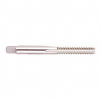 Regal Cutting Tools Straight Flute Tap: M24x3 Metric Coarse, 4 Flute, Bottoming Chamfer, 6H Class of Fit, HSS, Bright/Uncoated Finish 2-7/32" Thread Length, 4-29/32" OAL, Right Hand, D8 027810AS - 58886383