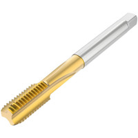 Seco Tools Straight Flute Tap: M30 Metric, 4 Flutes, Semi-Bottoming, 6H Class of Fit, HSS-E, TN Coated 45 mm Thread Length, 180 mm OAL, Right Hand Thread, Series T32 10139711 - 99767501