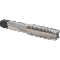 Titan USA Straight Flute Tap: M20x2.5 Metric Coarse, 4 Flute, Plug Chamfer, 6H Class of Fit, HSS, Bright/Uncoated Finish 2" Thread Length, 4.4688" OAL, Right Hand, D7, Series 755 TT93077 - 07968654