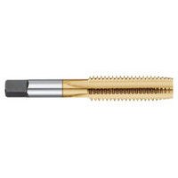 Titan USA Straight Flute Tap: M36x4.00 Metric Coarse, 4 Flutes, Bottoming, 6H Class of Fit, High Speed Steel, TiN Coated 3" Thread Length, 6-1/16" OAL, Right Hand Thread, D9, Series 757 TT75844 - 07959018
