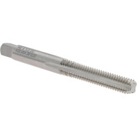 Titan USA Straight Flute Tap: M6x1 Metric Coarse, 4 Flute, Bottoming Chamfer, 6H Class of Fit, HSS, Bright/Uncoated Finish 1" Thread Length, 2-1/2" OAL, Right Hand, D5, Series 755 TT93033 - 07954639