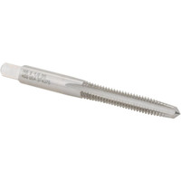 Titan USA Straight Flute Tap: M6x1 Metric Coarse, 4 Flute, Taper Chamfer, 6H Class of Fit, HSS, Bright/Uncoated Finish 1" Thread Length, 2-1/2" OAL, Right Hand, D5, Series 755 TT93031 - 07954696