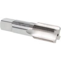 Value Collection Straight Flute Tap: M27x1 Metric Fine, 4 Flute, Bottoming Chamfer, 6H Class of Fit, HSS, Bright/Uncoated Finish 2-1/2" Thread Length, 5-1/8" OAL, Right Hand, D5 JY9036922 - 09036922