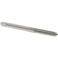 Value Collection Straight Flute Tap: M4x0.7 Metric Coarse, 4 Flute, Plug Chamfer, 6H Class of Fit, HSS, Bright/Uncoated Finish 3/4" Thread Length, 2-1/8" OAL, Right Hand, D4 JY4991501 - 04991501