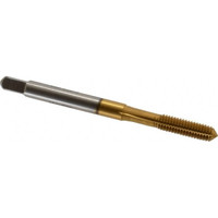 Accupro Thread Forming Tap: M5x0.80 Metric Coarse, Plug, Powdered Metal High Speed Steel, TiN Coated D7 18168-00T - 62490206