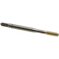 Balax Thread Forming Tap: M4x0.70 Metric Coarse, 6H Class of Fit, Bottoming, Powdered Metal High Speed Steel, Bal-Plus Coated 0.47" Thread Length, D7, Series BXDIECAST 18077-81L - 92509686