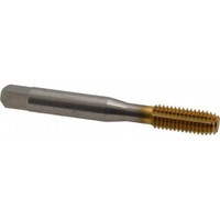 Balax Thread Forming Tap: M8x1.25 Metric Coarse, 4H Class of Fit, Bottoming, High Speed Steel, TiN Coated D5, Series BXMB 18545-01T - 00390765