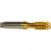 EMUGE-FRANKEN Thread Forming Tap: Metric, 6HX Class of Fit, Modified Bottoming, High-Speed Steel-E, Titanium Nitride Coated 3.9370" OAL, Series B0921400 B0921400.0100 - 81219297