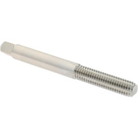 Hertel Thread Forming Tap: Metric, Bottoming, High-Speed Steel, Bright/Uncoated Coated 1" Thread Length, 2.5000" OAL, D8 K010457AS - 77427771