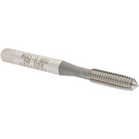 Hertel Thread Forming Tap: Metric, Plug, High-Speed Steel, Bright/Uncoated Coated 1" Thread Length, 2.5000" OAL, D8 K010456AS - 77427193