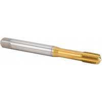 Kennametal Thread Forming Tap: M10x1.25 Metric Fine, 6HX Class of Fit, Modified Bottoming, Powdered Metal High Speed Steel, TiN Coated 16 mm Thread Length, 100 mm OAL, Series T622 4158489 - 58522236