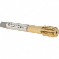 LMT Fette Thread Forming Tap: M14x1.50 Metric Fine, 6HX Class of Fit, Modified Bottoming, Powdered Metal High Speed Steel, TiCN Coated 0.787" Thread Length, 3.937" OAL, D7, Series Form-V 1401319 - 56448277