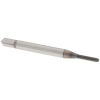 OSG Thread Forming Tap: M1.7x0.35 Metric Coarse, 6H Class of Fit, Modified Bottoming, Cobalt, TiCN Coated 5/16" Thread Length, 40 mm OAL, D5, Series 16350 1635017355 - 70649215