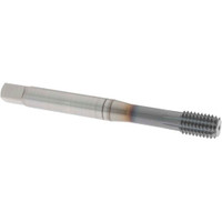 OSG Thread Forming Tap: M10x1.50 Metric Coarse, 6H Class of Fit, Modified Bottoming, High Speed Steel, TiN Coated 100 mm OAL, H10, Series 16350 1635010150 - 70821525