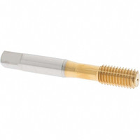 OSG Thread Forming Tap: M10x1.50 Metric Coarse, Bottoming, Cobalt, TiN Coated D6, Series HY-PRO NRT 1410104805 - 75677146