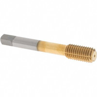 OSG Thread Forming Tap: M12x1.75 Metric Coarse, Bottoming, Cobalt, TiN Coated D6, Series HY-PRO NRT 1410105405 - 75677161