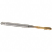 OSG Thread Forming Tap: M3x0.50 Metric Coarse, Modified Bottoming, Cobalt, TiN Coated D3, Series HY-PRO NRT 1410101605 - 75537258