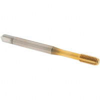 OSG Thread Forming Tap: M5x0.80 Metric Coarse, Modified Bottoming, Cobalt, TiN Coated D7, Series HY-PRO NRT 1410103305 - 07472236