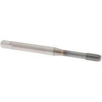 OSG Thread Forming Tap: M6x1.00 Metric Coarse, 6H Class of Fit, Modified Bottoming, Cobalt, TiCN Coated 1" Thread Length, 80 mm OAL, D8, Series 16350 1635006018 - 70647110