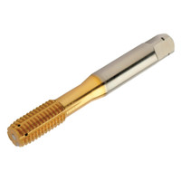 Sandvik Coromant Thread Forming Tap: M10x1.5 Metric, 6HX Class of Fit, Semi-Bottoming, Powdered Metal, TiN Coated 18 mm Thread Length, 80 mm OAL, Series CoroTap 400 8248273 - 02631299