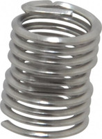 HeliCoil Screw-Locking Insert: Stainless Steel, M5 x 0.80 Metric Coarse, 2D 10 mm OAL, Tang, Bright Finish, Grade 304 Stainless Steel A4184-5CN100 - 70065420