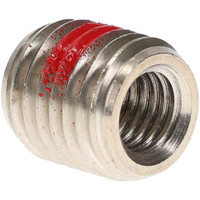 Made in USA Thread Locking Insert: M10 x 1.5 Internal Thread, M16 x 2 External Thread, Metric Coarse, 0.67" OAL, Thread Repair Stainless Steel 29226 - 00358440
