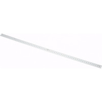 SPI Steel Rule: Metric Graduation, Flexible, 3/4" OAW Silver, Satin Chrome-Plated, 1/2" Graduation 14-689-4 - 76417849