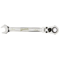 Williams Industrial Tools 9 mm 12-Point Metric Flex-Head Reversible Ratcheting Combination Wrench - JHW1209MRCF