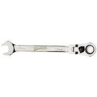 Williams Industrial Tools 17 mm 12-Point Metric Flex-Head Reversible Ratcheting Combination Wrench - JHW1217MRCF