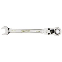 Williams Industrial Tools 19 mm 12-Point Metric Flex-Head Reversible Ratcheting Combination Wrench - JHW1219MRCF
