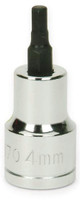 Williams Industrial Tools 3/8" Drive Metric 6 mm Standard Length Hex Bit Socket - JHW35172
