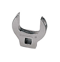 Williams Industrial Tools 3/8" Drive Metric 20 mm Open-End Crowfoot Wrench - JHWBCOM20