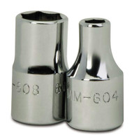 Williams Industrial Tools 1/4" Drive 6-Point Metric 14 mm Shallow Socket - JHWMM-614