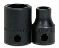 Williams Industrial Tools 3/8" Drive 6-Point Metric 15 mm Shallow Impact Socket - JHW2M-615