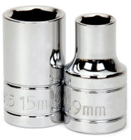 Williams Industrial Tools 1/2" Drive 6-Point Metric 29 mm Shallow Socket - JHW32529