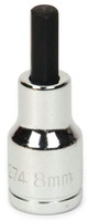 Williams Industrial Tools 1/2" Drive Metric 10 mm Standard Length Hex Bit Socket - JHW35275