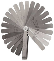 Williams Industrial Tools 25 pc SAE and Metric Master Feeler Gauge Set - JHWGS-1